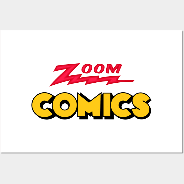 Zoom Comics Wall Art by GodPunk